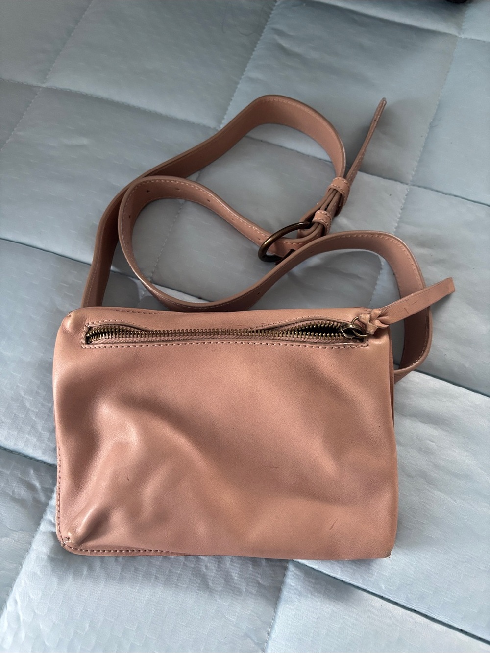 Able Leather Crossbody Bag